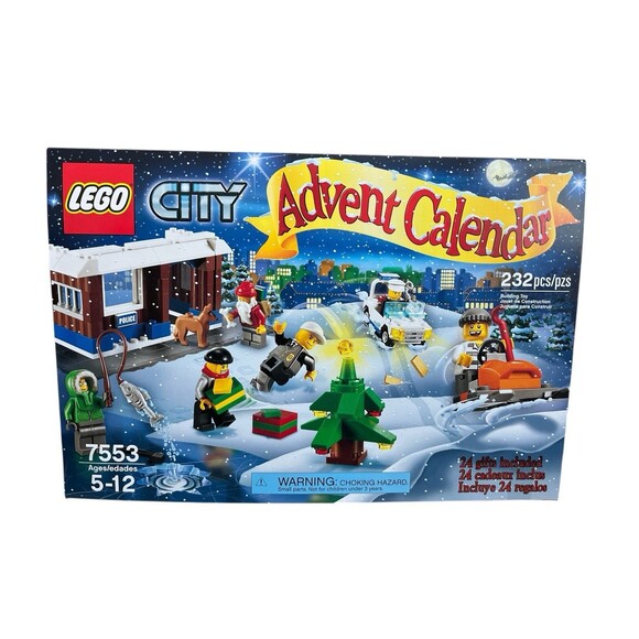Lego City Advent Calendar 2011 Set 7553 Christmas Holiday New Sealed - Picture 1 of 4